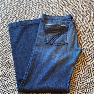 7 for all mankind dojo jeans. Smoke free home